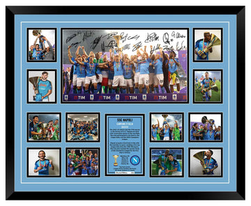 NAPOLI CAMPIONI 2022/23 LIMITED EDITION FRAME (FREE DELIVERY AUS-WIDE)